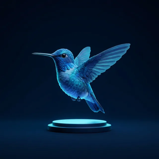Hummingbird challenge artwork